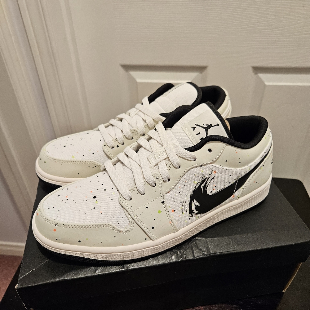 Air Jordan 1 Low Brushstroke